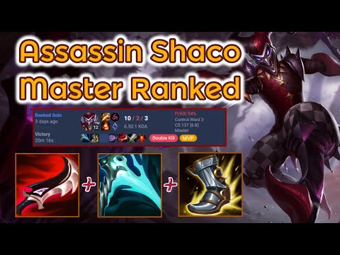 Assassin Shaco vs. Khazix - S13 Master Ranked [League of Legends] Full Gameplay - Infernal Shaco
