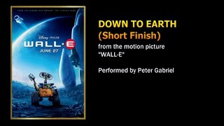 Down to Earth (from the movie "WALL-E") - Peter Gabriel