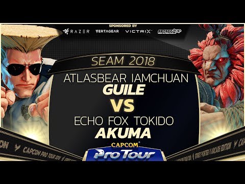 IamChuan (Guile) vs Tokido (Akuma) -  SEA Major 2018 Asia Regional Final - CPT 2018