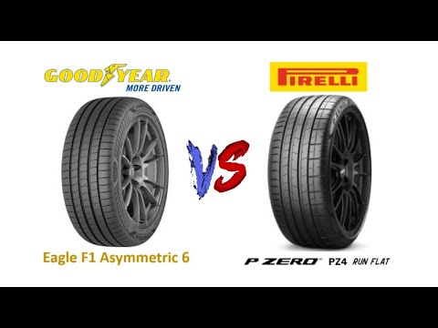 [Tire Comparison] Goodyear's F1 Asymmetric6 vs Pirelli's P zero PZ4