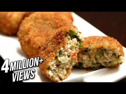 Paneer Cutlet | How To Make Paneer Cutlets | Easy Starter Recipe | Snacks | Ruchi's Kitchen