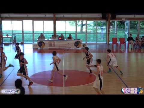 Sangiorgese Basket - Basketown Milano  55-56 (FIP U13)