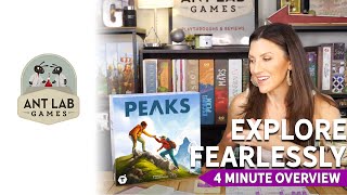 Peaks Board Game in 4 Minutes | Primer | Preview