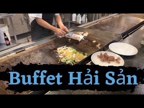 Buffet Hải Sản ở Mỹ $ 20,99 | Buffet de frutos do mar de Hokkaido | Long Beach, CA