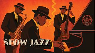 Relaxing Slow Jazz – Peaceful Night Café Trio