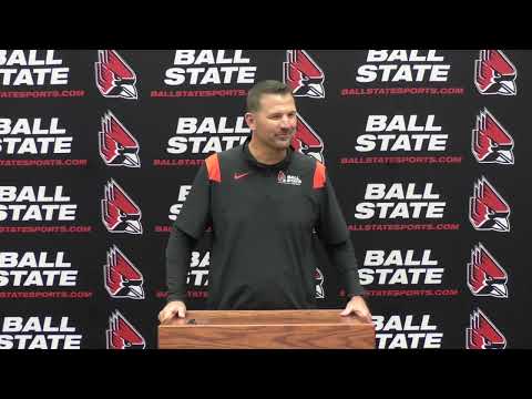 Football: Indiana State Pregame Press Conference