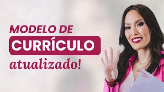 Modelo de currículo atualizado 2023!