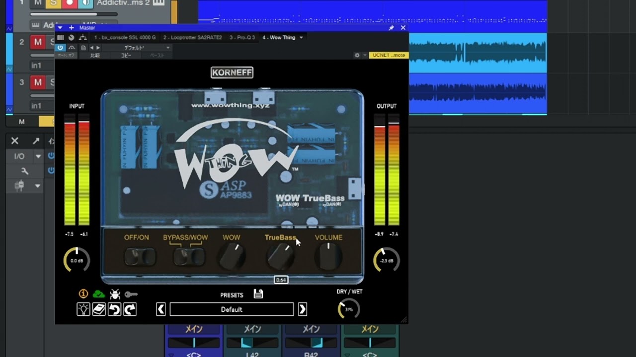 Drum Mix test with the WOW Thing
