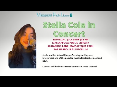 Stella Cole in Concert!