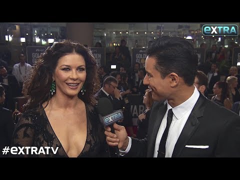 Catherine Zeta-Jones Reveals Why Michael Douglas Wasn’t Her Golden Globes 2018 Date