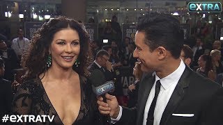 Catherine Zeta-Jones Reveals Why Michael Douglas Wasn’t Her Golden Globes 2018 Date