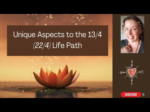 Unique Aspects to the 13/4 (22/4) Life Path - A Deep Dive #Numerology #DivineFeminine #13 #Energy
