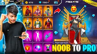 Download lagu Free Fire Noob POOR Id To Pro RICH Id In 10Mins Bo... mp3