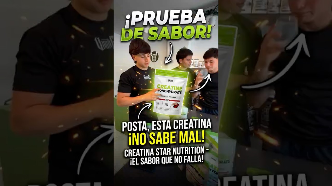 Video Creatina Star Nutrition — preparación y beneficios