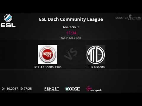 [GER] SFTO eSports Blue vs TTD eSports // DACH - 1.Division