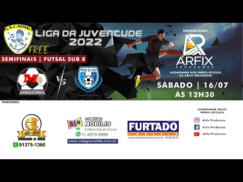 M10 X PRATA DA CASA - FUTSAL SUB 08