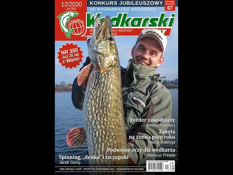 Wędkarski Świat 12/2020 - blaszka Spinnex