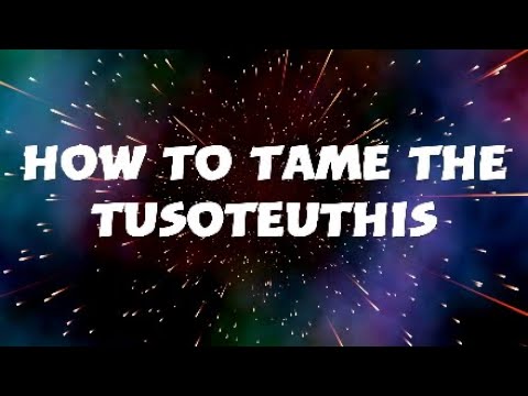 How To Tame The Tusoteuthis On Ragnarok ( Ark Survival Evolved )