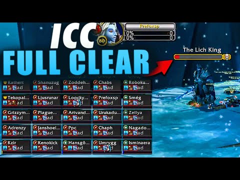 The First ICC GDKP Raid VS Lich King