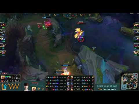 Kayle 1 vs 3 by TheShy on Patch 9.20