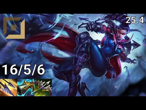 Vayne ADC vs Jhin - EUW Master | Patch 25.4