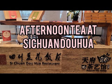 Chá da tarde em Sichuan Douhua