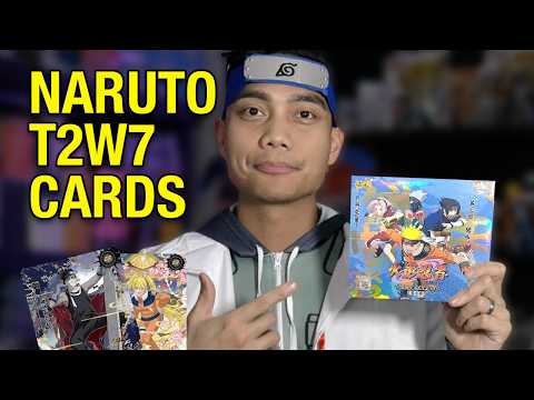 NEW Naruto Cards Kayou T2W7 Booster Box Opening