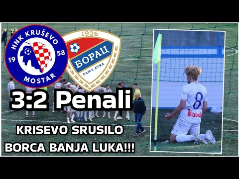 Krusevo izbacilo Borca iz KUPA BIH...! Banjalucani dozivjeli SRAMOTU!🇧🇦