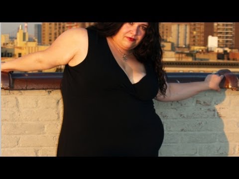 Big boned, plus sized, beautiful on the inside lady loses some weight. Video