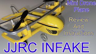 JJRC INFAKE….Is It A DRONE? Is It A PLANE? Review and Instructions of the Mini Beginner drone/plane