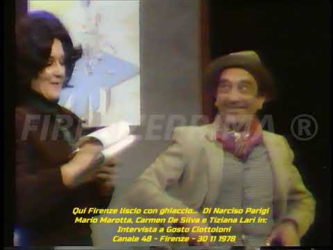 Qui Firenze liscio con ghiaccio di Narciso Parigi. Mario Marotta, Carmen De Silva. Canale 48. 1978