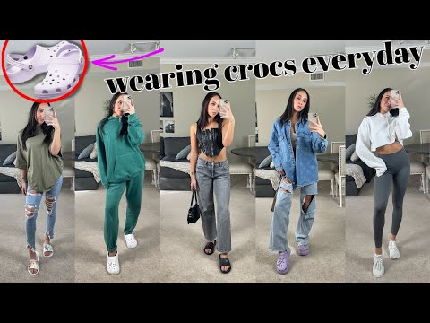 Wearing CROCS for a week! (styling 101;)