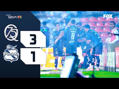 QUERÉTARO 3-1 PUEBLA | RESUMEN | LIGA MX | APERTURA 2025 | JORNADA 12