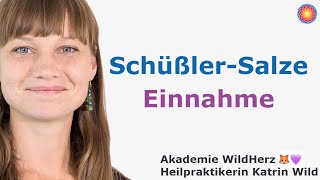 Schüßler Salze Einnahme: wie nimmt man die Schüßler-Salze richtig ein Heilpraktikerin erklärt..