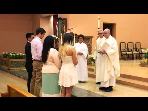 ME BECOMING CATHOLIC: MY CONFIRMATION VIDEO!!