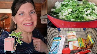 Cooking, Shopping, Cleaning and Packing Before We Go to Florida