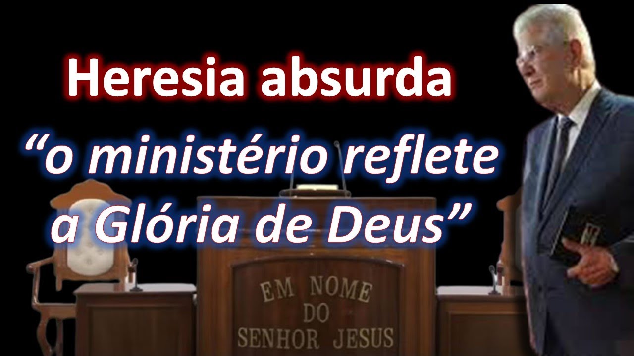 Marçola se superou na heresia "o ministério reflete a glória de Deus" l analise de culto online