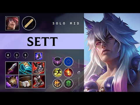 Sett Mid vs Irelia - EUW Master Patch 26.01