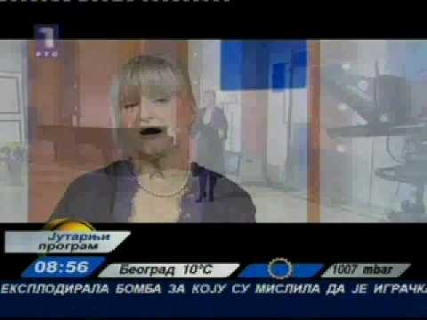 Milica Milisavljevic Dugalic   SLavuj Pile   Jutarnji program RTS 26 04 2009 