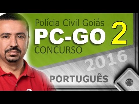 Concurso PC GO Polícia Civil Goiás 2016 Português - # 2
