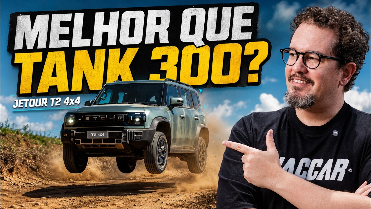 NOVO JETOUR T2 4X4: SUV de R$ 340 mil tem 600 cv mesmo? Coloquei NA ESTRADA E NA LAMA! ⛰️🔥