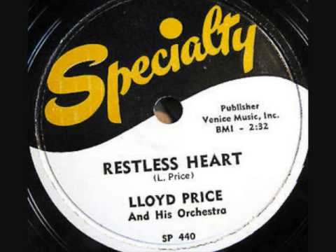 Thumbnail for LLOYD PRICE   Restless Heart   1952 by Lloyd Price