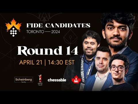 Round 14 FIDE Candidates & Women's Candidates