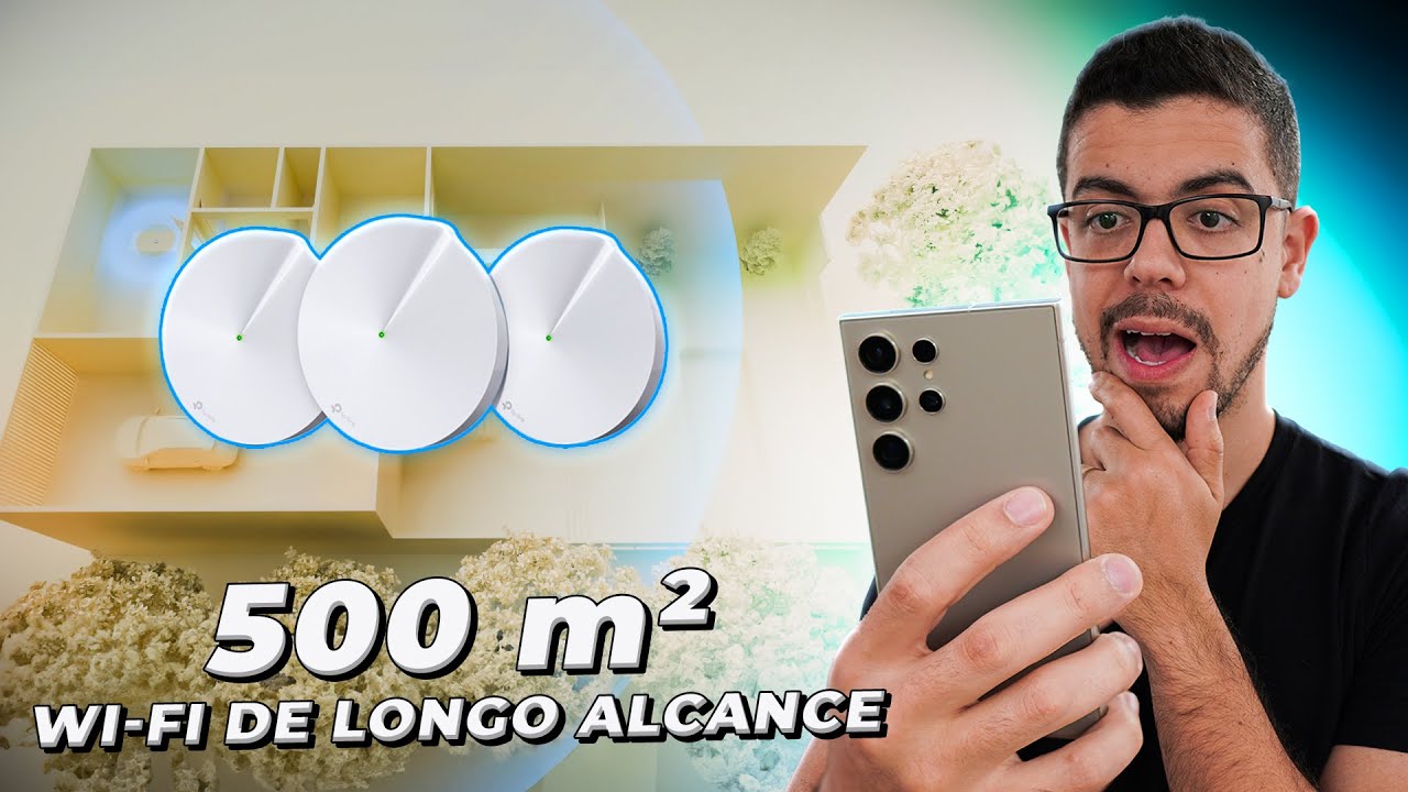 O LENDÁRIO DECO M5 DA TP-LINK (Roteador Mesh de longo Alcance)