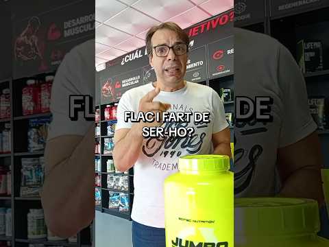 ¿Cansado de ser flaco? Jumbo Scitec Nutrition
