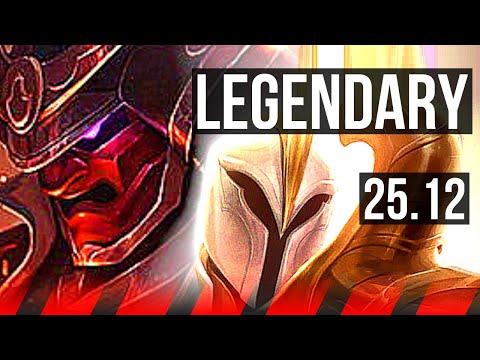 SHEN vs KAYLE (TOP) | 17/1/9, Rank 3 Shen, Legendary, 38k DMG, Rank 26 | NA Challenger | 25.12