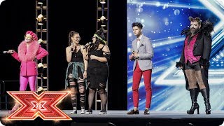 Russell Jones &amp; Descendance battle for the Judges’ attention | Boot Camp | The X Factor 2017