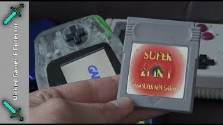 SUPER 21 in 1 Game Boy Multi Cart / GBA Video Review, Unboxing & Gameplay
