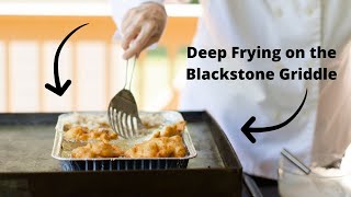 Deep Frying on the Blackstone Griddle