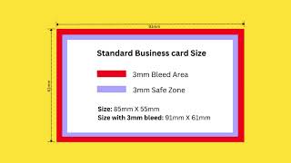 What is standard business card size in the UK - Complete Guide